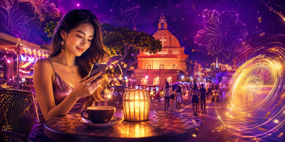 Pengguna kasino mudah alih di Melaka menyemak keselamatan akaun dan odds perlawanan